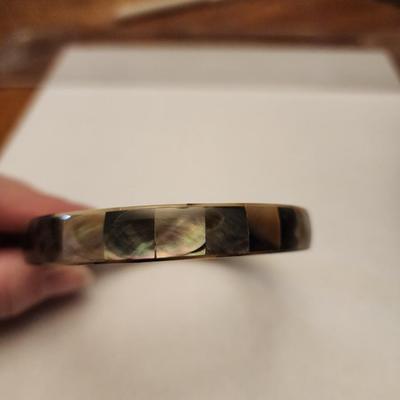 Mother of pearl bangle