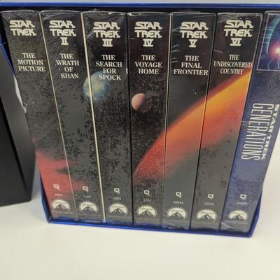 Sealed Star Trek VHS Tapes