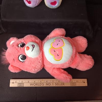 3 PLUSH 12" CARE BEARS
