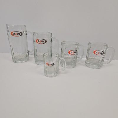 A&W Root Beer Mugs