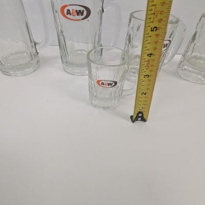 A&W Root Beer Mugs