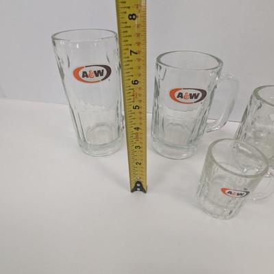 A&W Root Beer Mugs