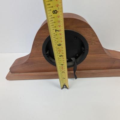 Quartz Ingraham Battery Operated Mantel Clock