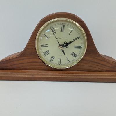 Quartz Ingraham Battery Operated Mantel Clock