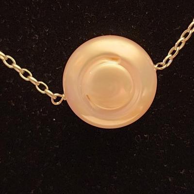 Cultured pearl necklace
