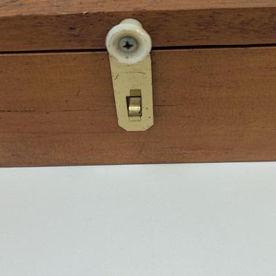 21" x 21" x 4 1/2" Wooden Display Box