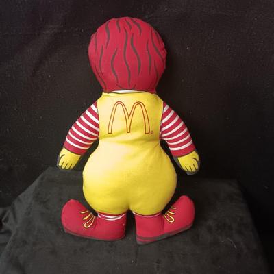 12" PLUSH RONALD MCDONALD AND SEVERAL HAPPY MEAL FIGURES