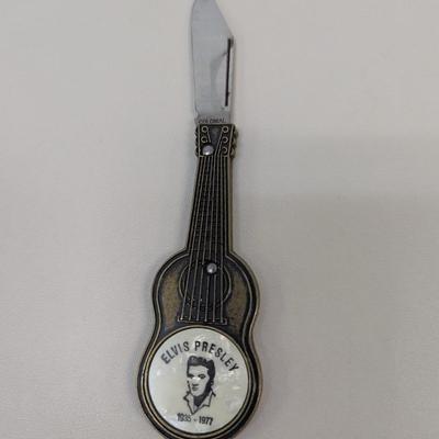 Colonial Vintage Elvis Presley Guitar Pocket Knife