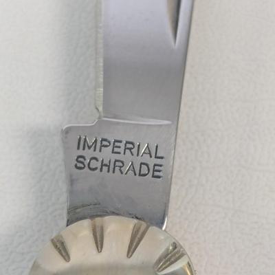 Imperial Schrade Pink Shoe Pocket Knife