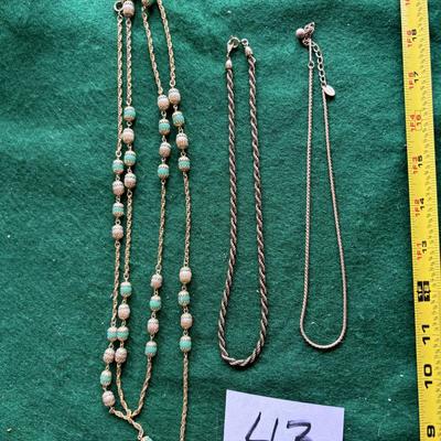Necklace Lot