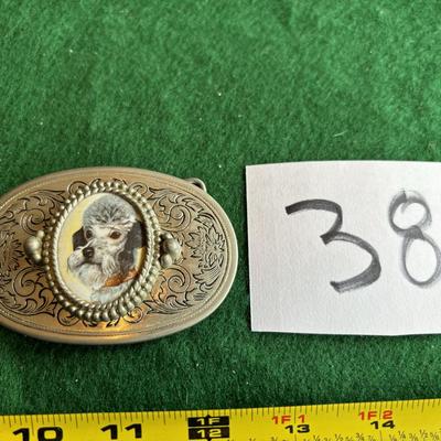Poodle Belt Buckle