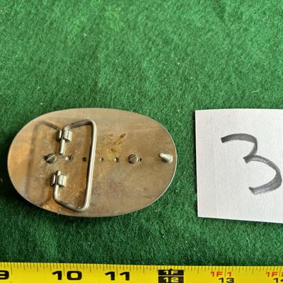 Poodle Belt Buckle