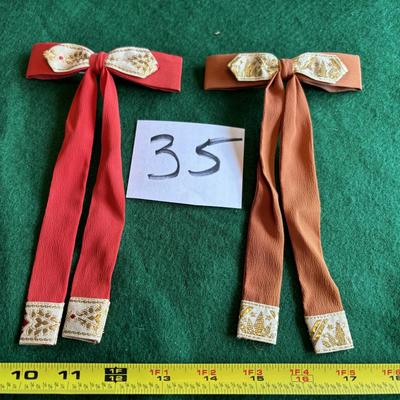 Vintage Western String Ties