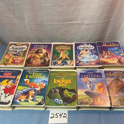 Disney VCR Lot