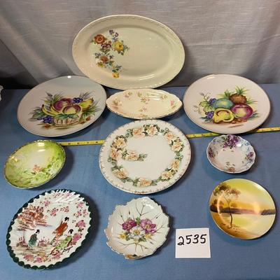 Vintage Plate Lot