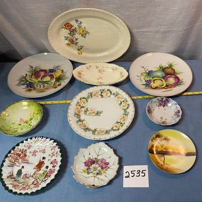Vintage Plate Lot