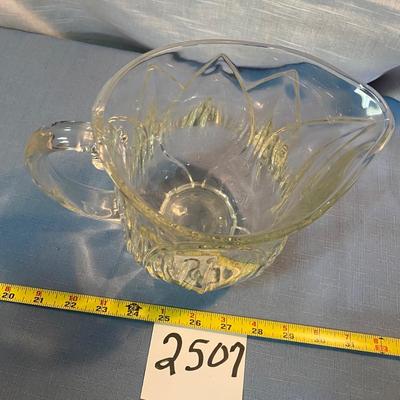Vintage Tulip Pitcher