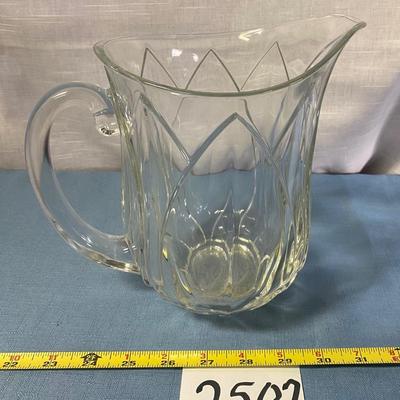 Vintage Tulip Pitcher