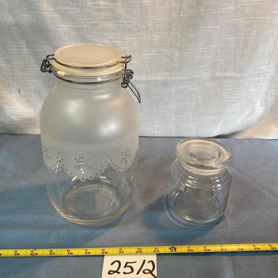 Vintage Winter Snowflake Jar and More