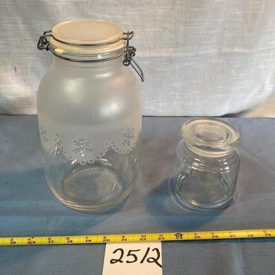 Vintage Winter Snowflake Jar and More