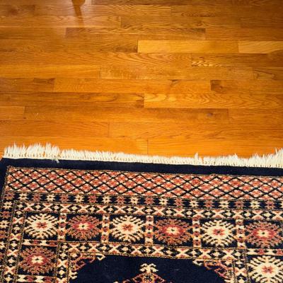 347 Vintage Handknotted Wool Oriental Rug 3'8" x 5' 5"
