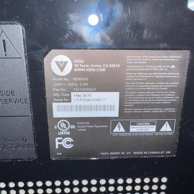 26” Vizio TV with remote