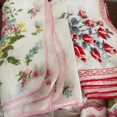 Multiple ladies hankies