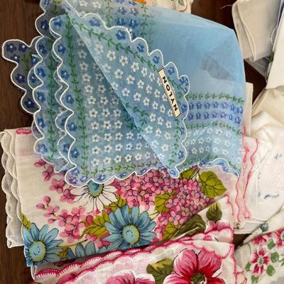 Multiple ladies hankies
