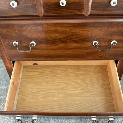 Vintage roll top secretary desk