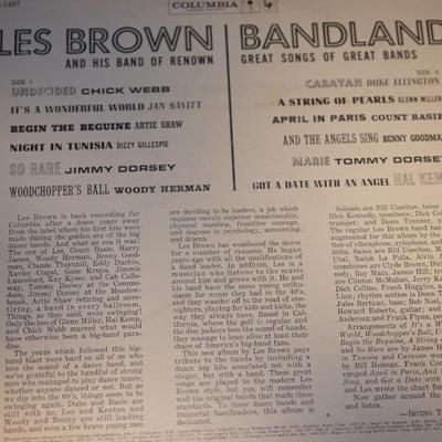 THREE CLASSIC ARTISTS OF THE 50'S THE GREAT BANDS LES BROWN,HARRY BELAFONTE