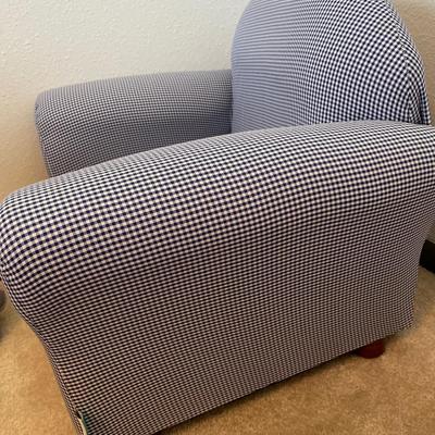 Keet gingham child’s chair