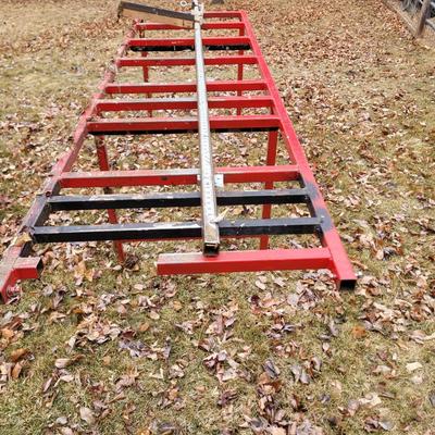 Steel table for miter saw, table saw or Thanksgiving dinner