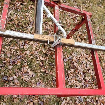 Steel table for miter saw, table saw or Thanksgiving dinner