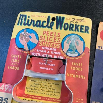 Vintage Hair Products With Original Display Packaging