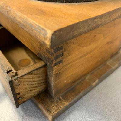 Two Antique Coffee Grinders