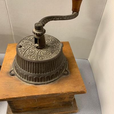 Two Antique Coffee Grinders