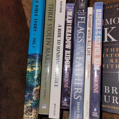 Books, wester, military and health