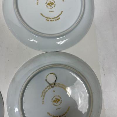 Lot of 6 plates - Great American Sailing Ships - ,Rosenthal Collector Plates