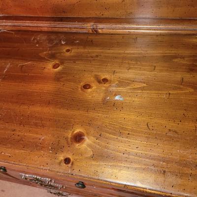 Mid century modern 2 piece dresser with mirror