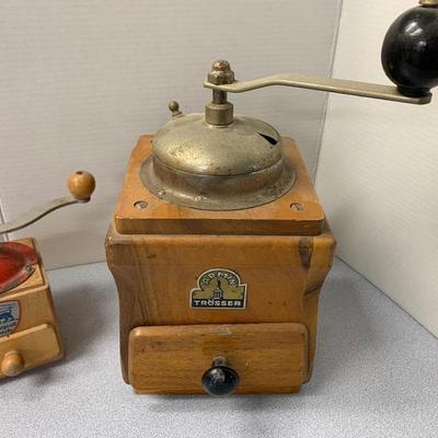 Armin Trosser & Peupeot Vintage Coffee Grinders