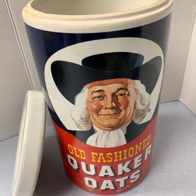 1970s Quaker Oats Ceramic Cookie Jar