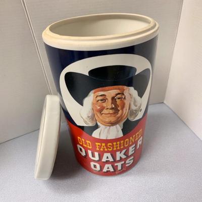 1970s Quaker Oats Ceramic Cookie Jar