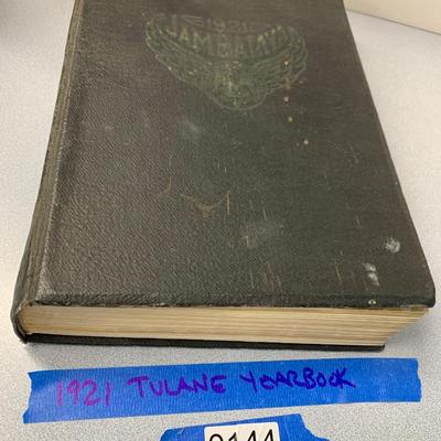 1921 Tulane University Yearbook