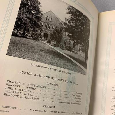 1921 Tulane University Yearbook