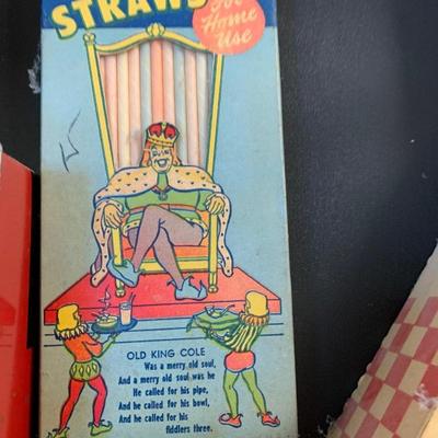 Vintage Tins Egg Carton Coffee Penn’s Pen Straws