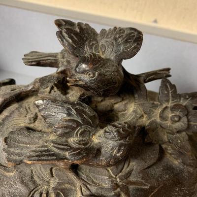 Antique Black Forest Style Jewelry Box