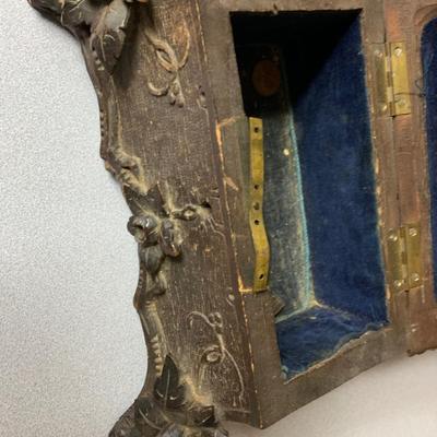 Antique Black Forest Style Jewelry Box