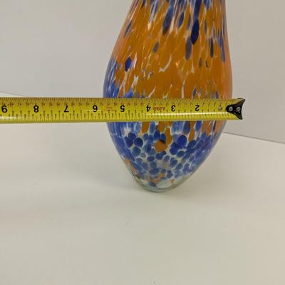 Approx 16 1/4" Tall Vintage Murano Style Vase #63