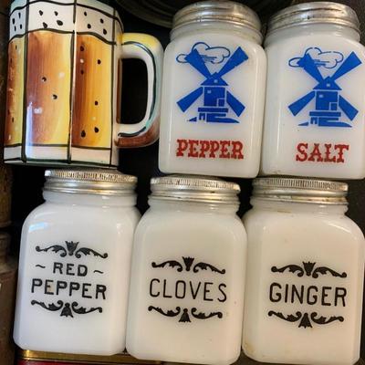 Vintage Tins Lot Imperial Ginger Ben-Hur Spice Hearth Club Baking Powder +++