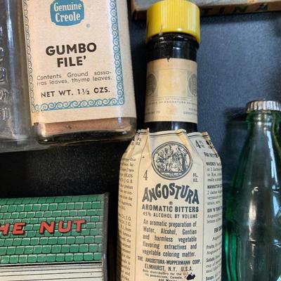 HUGE Vintage Drug / General Store Advertising Tins Bottles Boxes